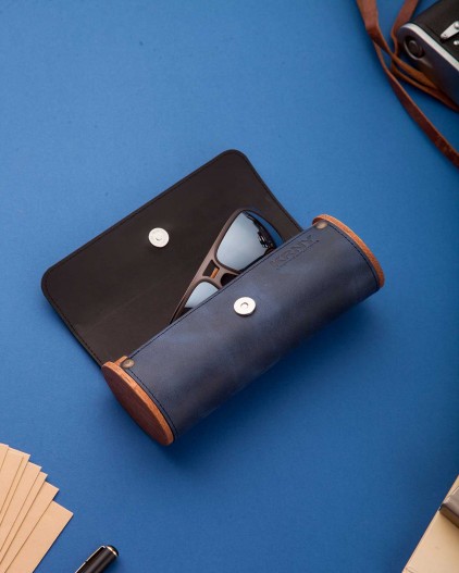 Футляр для очков KRNY синий