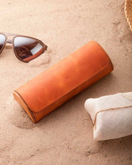 Футляр для очков KRNY коричневый