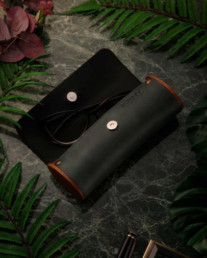 Футляр для очков KRNY зелёный