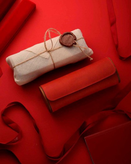 Футляр для очков KRNY красный